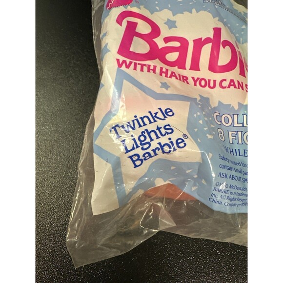 Vintage 1992 McDonald’s Barbie Twinkle Lights Happy Meal Toy – Sealed - Picture 5 of 10